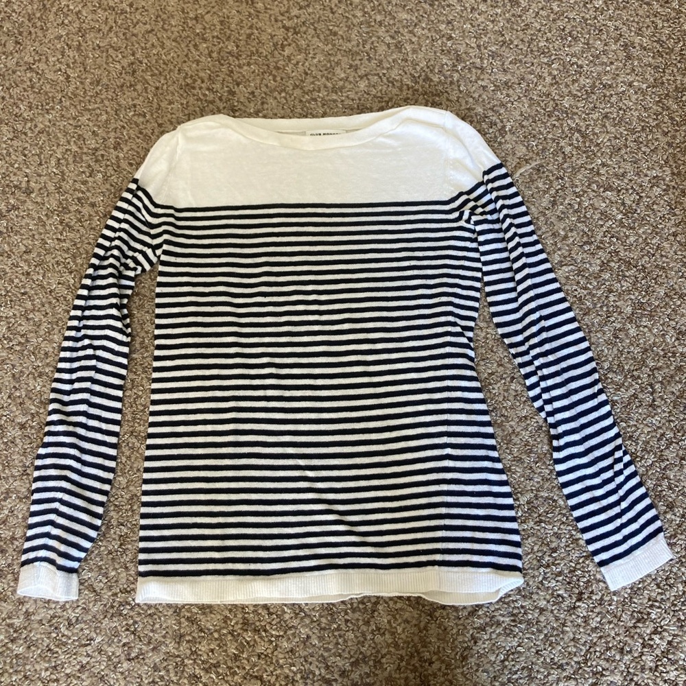 Club Monaco striped sweater